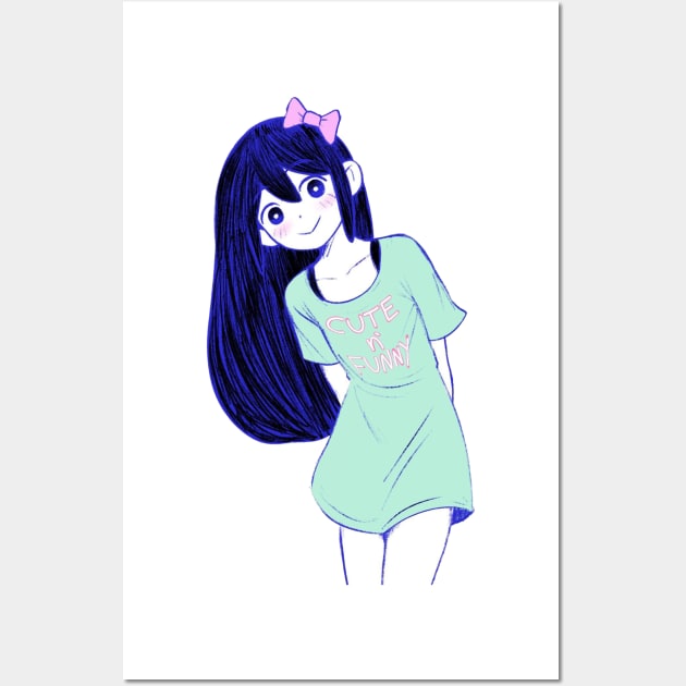 OMORI- Aubrey Wall Art by marryslinter